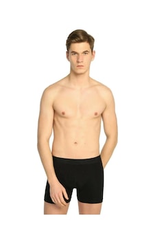 Erkek Elastan Likralı Boxer 6'lı Paket. Siyah Erkek Elastan Likralı Boxer 6'lı Paket. Siyah