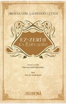Ez-Zeria / Abdülkadir Sadreddin Efendi Ez-Zeria / Abdülkadir Sadreddin Efendi