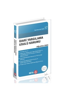 İdari Yargılama Usulü Kanunu İdari Yargılama Usulü Kanunu