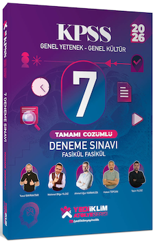 Yediiklim 2026 Kpss Atölye Serisi Gy-gk Fasikül Fasikül 7 Deneme Sınavı Tamamı Çözümlü Yediiklim 2026 Kpss Atölye Serisi Gy-gk Fasikül Fasikül 7 Deneme Sınavı Tamamı Çözümlü