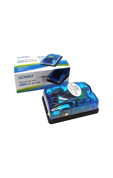 Sobo Çift Çıkışlı Hava Motoru Sb-348a 3w 2x4lt/Dak Sobo Çift Çıkışlı Hava Motoru Sb-348a 3w 2x4lt/Dak