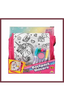 Storeşahin Boyanabilir Desenli Unicorn Sırt Çantası Shn0720 Çok Renkli Storeşahin Boyanabilir Desenli Unicorn Sırt Çantası Shn0720 Çok Renkli