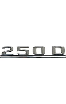 MERCEDES W124 250D BAGAJ YAZISI 1248171415