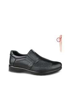 Ceyo 9925-35 Erkek Comfort Ayakkabı - Siyah Siyah