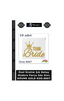 Özel Üretim Şık Detay Modern Parça Göz Alıcı Dövme Gold Kod.8007
