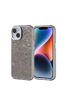 Apple Uyumlu iPhone 14 Kılıf Taşlı Tasarımlı Zore Kapi Kapak Siyah