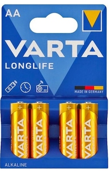 Varta Longlıfe Power Alkalin Aa Kalem Pil 4lü Paket ı -92376 Varta Longlıfe Power Alkalin Aa Kalem Pil 4lü Paket ı -92376