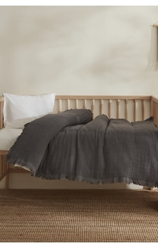 Karaca Home Lily %100 Pamuk Bebek Battaniye Gri Gri