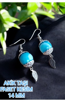Akik Küpe 14 Mm Faset Kesim Akik Taşı Kğpe 2 Adet 1 Takım Mavi Akik Küpe Sertifikalı Ürün Mavi Mavi Akik Küpe 14 Mm Faset Kesim Akik Taşı Kğpe 2 Adet 1 Takım Mavi Akik Küpe Sertifikalı Ürün Mavi Mavi