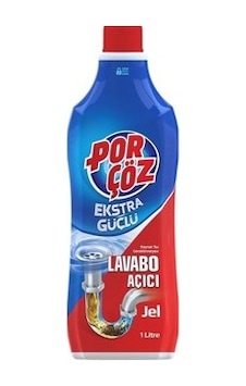 Porçöz Jel Lavabo Açıcı 1 L Porçöz Jel Lavabo Açıcı 1 L