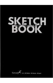 Fanart Academy Sketch Book Sert Kapak Eskiz Defteri 80 G A4 96 Ya