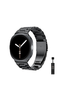 Samsung Galaxy Watch 9 / Watch 8 40mm/44mm Ve Watch 8 Classic 46mm Uyumlu Üç Bakla Paslanmaz Çelik Kordon Boşluksuz No Gap Tasarım, Dolu Metal, Baklası Çıkarılabilir Kayış Çok Renkli Samsung Galaxy Watch 9 / Watch 8 40mm/44mm Ve Watch 8 Classic 46mm Uyumlu Üç Bakla Paslanmaz Çelik Kordon Boşluksuz No Gap Tasarım, Dolu Metal, Baklası Çıkarılabilir Kayış Çok Renkli