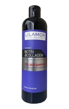 Lilamor Biotin & Collagen At Kuyruğu Bitki Özlü Şampuan 400 ML