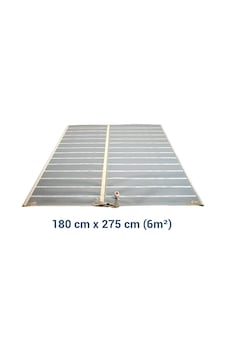 Heat Plus Elektrikli Yerden Isıtma Termostatlı Karbon Film 6m²
