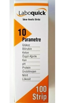 Laboquick Laboquıck 10 Parametre İdrar Analiz Stribi Laboquick Laboquıck 10 Parametre İdrar Analiz Stribi