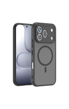 Maks Technology Honor 600 Pro 5g Kılıf M-safe Şarj Özellikli Kamera Korumalı Mkst Lunex Kapak - Siyah Maks Technology Honor 600 Pro 5g Kılıf M-safe Şarj Özellikli Kamera Korumalı Mkst Lunex Kapak - Siyah