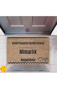 Kapı Önü Paspası Dekoratif Dijital Baskı Mimarlık P-2549 Renkli Kapı Önü Paspası Dekoratif Dijital Baskı Mimarlık P-2549 Renkli