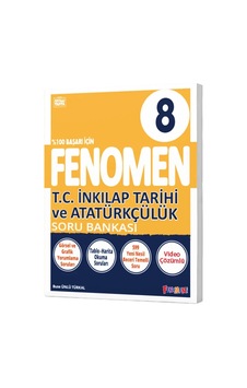 Fenomen Yayınları 8 Sınıf İnkılap Tarihi Soru Bankası Lgs