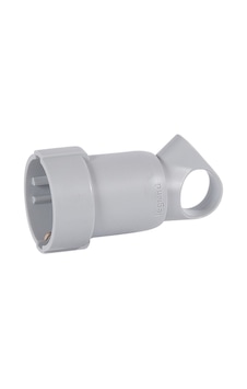 Legrand Dişi fiş - plastik gri  2P+T 16 A - 050325