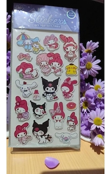 Sevimli Karakter Kuromi Temali Sticker