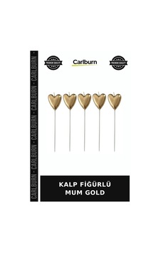 Özel Seri Kalp Fiğürlü Mum Gold Obje Davet Parti Çok Renkli Özel Seri Kalp Fiğürlü Mum Gold Obje Davet Parti Çok Renkli