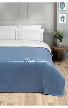 Pierre Cardin Logo Pamuk Çift Kişilik Battaniye İndigo Pierre Cardin Logo Pamuk Çift Kişilik Battaniye İndigo