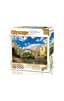 20061 Old Mostar Bridge Bosna Hersek 500 Parça Puzzle 20061 Old Mostar Bridge Bosna Hersek 500 Parça Puzzle
