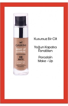Gabrini Professional Hd Matte Yoğun Kapatıcı Fondöten 02 Gabrini Professional Hd Matte Yoğun Kapatıcı Fondöten 02