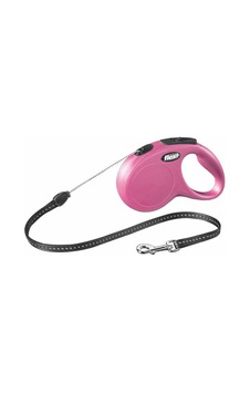Flexi New Classic 5 M İp Tasma S Pembe Çok Renkli