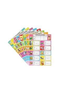 Seven Okul Etiketi 3lü Farklı Modeller - 3 Paket Seven Okul Etiketi 3lü Farklı Modeller - 3 Paket