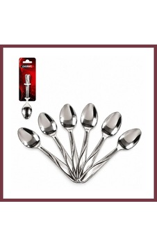 Storeşahin 6 Parça Çay Kaşığı Shn0720 Çok Renkli Storeşahin 6 Parça Çay Kaşığı Shn0720 Çok Renkli