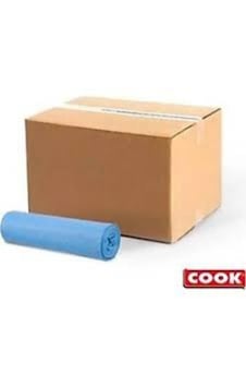 Cook Eko Battal Boy 72 X 95 Cm Jelatinli Mavi Renk Çöp Torbası 1 Koli 20 Paket Cook Eko Battal Boy 72 X 95 Cm Jelatinli Mavi Renk Çöp Torbası 1 Koli 20 Paket
