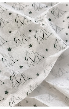 Yılbaşı Çam Ağacı Desenli Pelur Kağıt, 1kg 230 Adet - 35x50 Cm, H Yılbaşı Çam Ağacı Desenli Pelur Kağıt, 1kg 230 Adet - 35x50 Cm, H