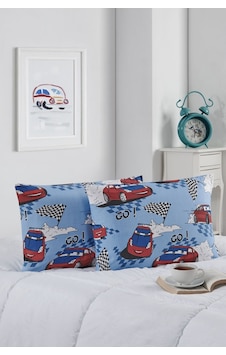 Marla Home 2'li Yastık Kılıfı Hız Ve Kahraman Serisi Pamuklu 50x70 Cm Mavi Araba Marla Home 2'li Yastık Kılıfı Hız Ve Kahraman Serisi Pamuklu 50x70 Cm Mavi Araba