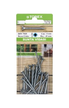 Torex Dın 7505 4 45 Sunta Vidası Diğer