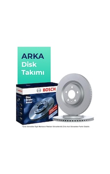 Bosch Ford Transit Arka Fren Disk Takımı (2006-2014) Bosch Ford Transit Arka Fren Disk Takımı (2006-2014)