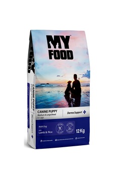My Food Kuzulu ve Pirinçli Büyük - Orta Irk Yavru Köpek Maması 12 KG My Food Kuzulu ve Pirinçli Büyük - Orta Irk Yavru Köpek Maması 12 KG