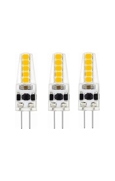 3 Adet 2w 220v G4 Duy Led Kapsül Ampul 6500k Beyaz Işık Kes006 3 Adet 2w 220v G4 Duy Led Kapsül Ampul 6500k Beyaz Işık Kes006