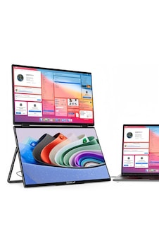 Zeuslap Z15W 2x15.6" Dual 3MS 60Hz FHD IPS Monitör Zeuslap Z15W 2x15.6" Dual 3MS 60Hz FHD IPS Monitör