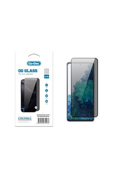 Galaxy A52 Uyumlu Go Des Og Glass Privacy Antistatik Temperli Cam Ekran Koruyucu Siyah