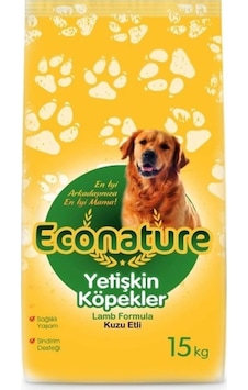 Econature Yetişkin Kuzulu Köpek Maması 15 Kg Econature Yetişkin Kuzulu Köpek Maması 15 Kg