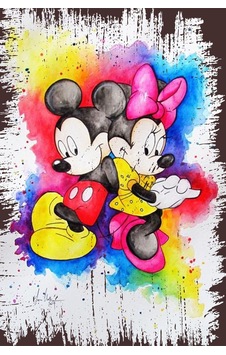 Mickey Mouse Tasarımlı Ahşap Poster Renkli - 645067940 Mickey Mouse Tasarımlı Ahşap Poster Renkli - 645067940
