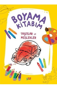 Boyama Kitabım- Taşıtlar ve Meslekler