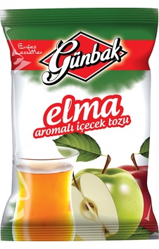 Günbak Elma Aromalı İçecek Tozu 250 G Günbak Elma Aromalı İçecek Tozu 250 G