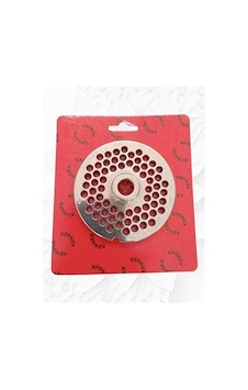 Kenger No 22 / 4,5mm Paslanmaz Süzgeç Kıyma Makinesi Aynası Kırmızı