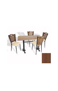 Çipa Döküm Ayak - Papelli Sandalye Mutfak Masa Takımı Werzalit, Wermodin Ve Allzalit Tabla - Koyu Ahşap - Krem - 80x120 Çok Renkli Çipa Döküm Ayak - Papelli Sandalye Mutfak Masa Takımı Werzalit, Wermodin Ve Allzalit Tabla - Koyu Ahşap - Krem - 80x120 Çok Renkli