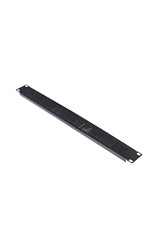 Lande 19 1u Sabit Rack Raf Siyah Kabinet İçi Montaj Rafı 25'li Paket