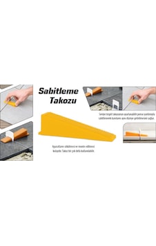 Sgs Derz Seramik Granit Seviye Sabitleme Takozu 20 Mm 100 Adet Sgs Derz Seramik Granit Seviye Sabitleme Takozu 20 Mm 100 Adet