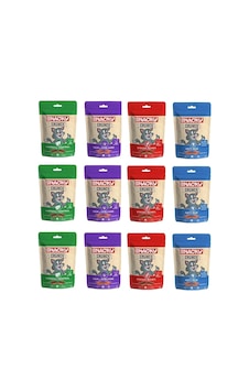 Crunch 4 Çeşit Karma Kedi Ödülü 60 Gr. X 12 Adet Crunch 4 Çeşit Karma Kedi Ödülü 60 Gr. X 12 Adet