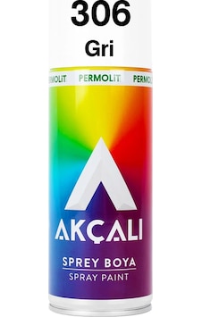 Akçalı 306 Gri Sprey Boya Akçalı 306 Gri Sprey Boya